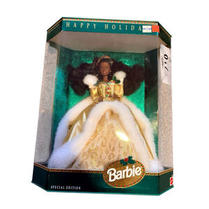 Barbie Mattel 1994 Barbie (AA) Happy Holidays Special Edition Doll NRFB